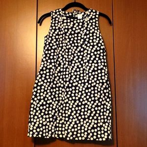 Crewcuts Navy and White Dot Sleeveless Dress size 10